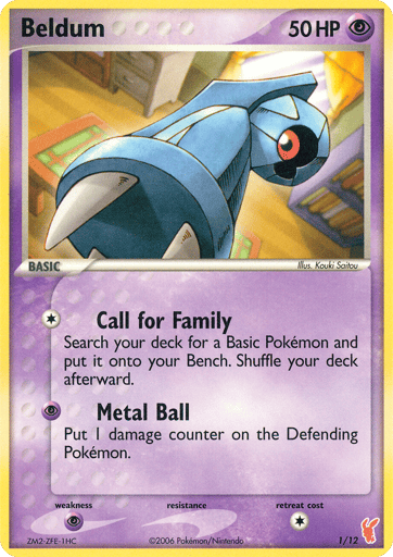 Beldum - EX Trainer Kit 2 Plusle 1