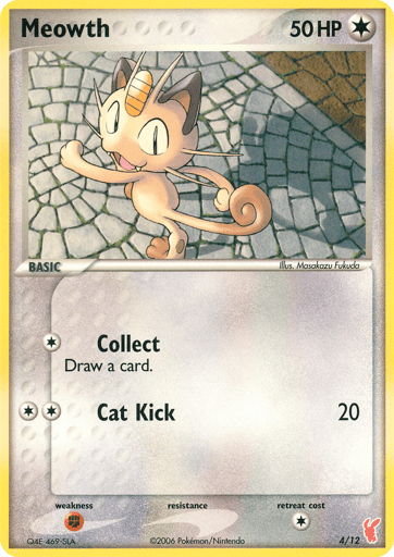 Meowth - EX Trainer Kit 2 Plusle 4