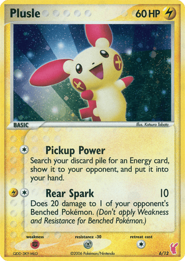 Plusle - EX Trainer Kit 2 Plusle 6