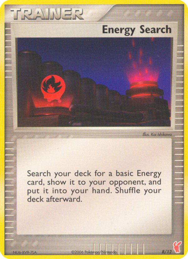 Energy Search – EX Trainer Kit 2 Plusle 8/12 Pokémon card