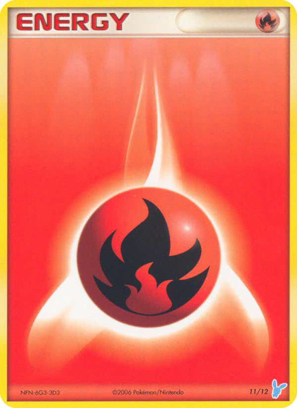 Fire Energy – EX Trainer Kit 2 Minun 11/12 Pokémon card