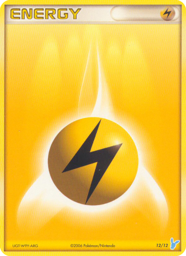 Lightning Energy – EX Trainer Kit 2 Minun 12/12 Pokémon card