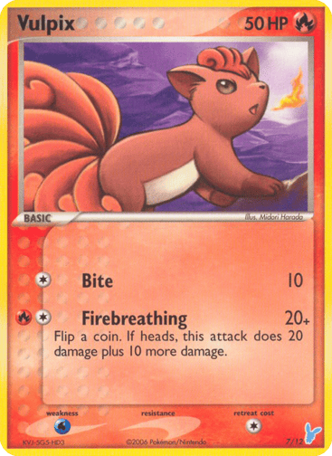 Vulpix - EX Trainer Kit 2 Minun 7