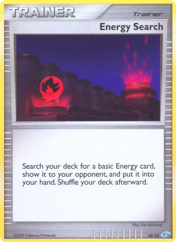 Energy Search – DP Trainer Kit Manaphy 10/12 Pokémon card