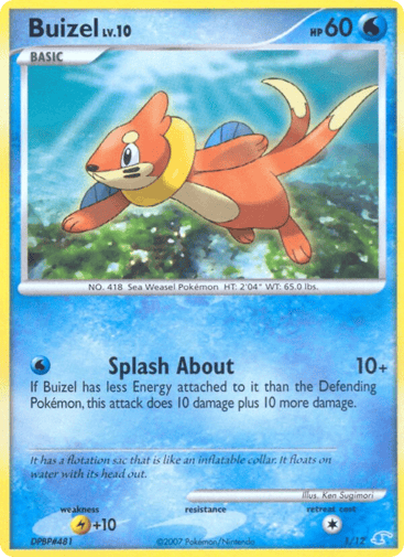 Buizel - DP Trainer Kit Manaphy 1