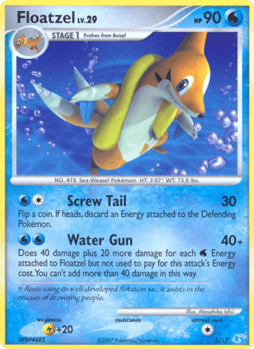 Floatzel - DP Trainer Kit Manaphy 2