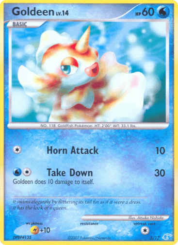Goldeen - DP Trainer Kit Manaphy 3