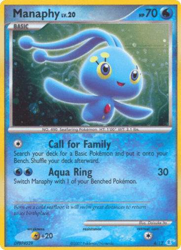 Manaphy - DP Trainer Kit Manaphy 4