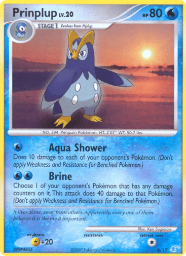 Prinplup - DP Trainer Kit Manaphy 6