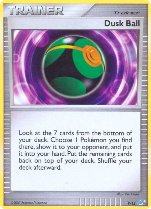 Dusk Ball – DP Trainer Kit Manaphy 9/12 Pokémon card