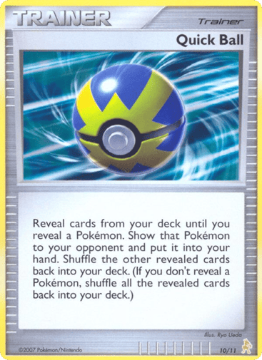 Quick Ball - DP Trainer Kit Lucario 10