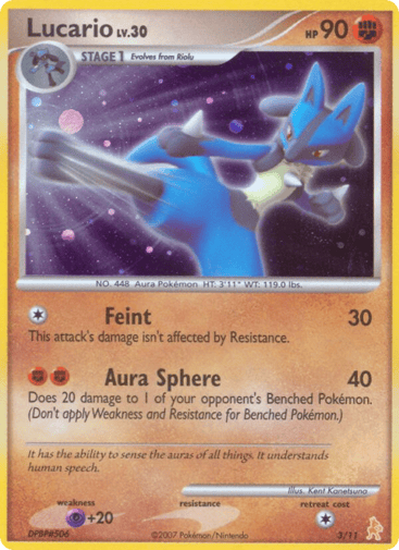 Lucario - DP Trainer Kit Lucario 3