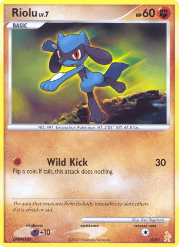 Riolu - DP Trainer Kit Lucario 6
