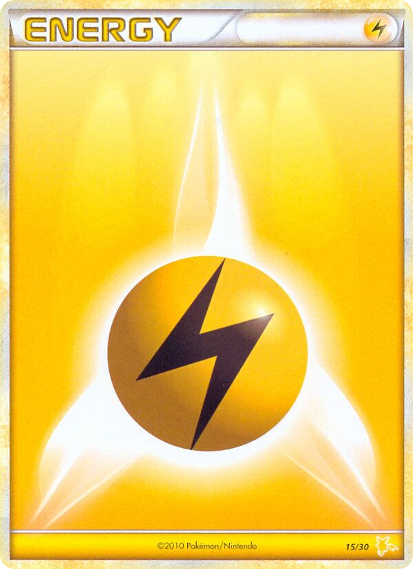 Lightning Energy – HGSS Trainer Kit Raichu 15/30 Pokémon card