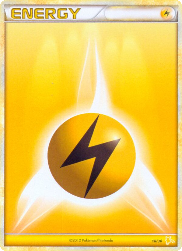 Lightning Energy – HGSS Trainer Kit Raichu 18/30 Pokémon card