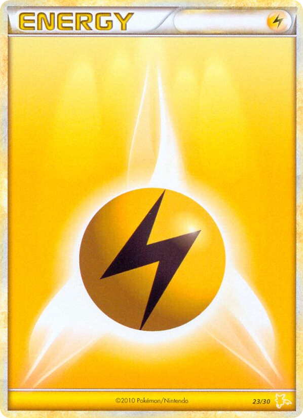 Lightning Energy – HGSS Trainer Kit Raichu 23/30 Pokémon card