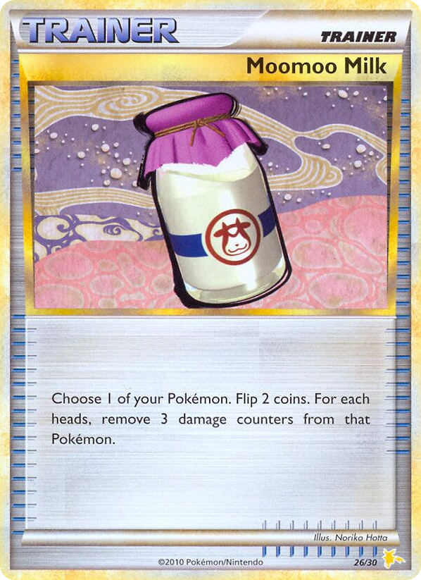 Moomoo Milk – HGSS Trainer Kit Raichu 26/30 Pokémon card