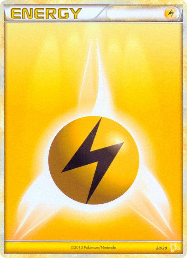Lightning Energy – HGSS Trainer Kit Raichu 28/30 Pokémon card