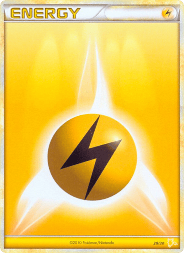 Lightning Energy - HGSS Trainer Kit Raichu 28