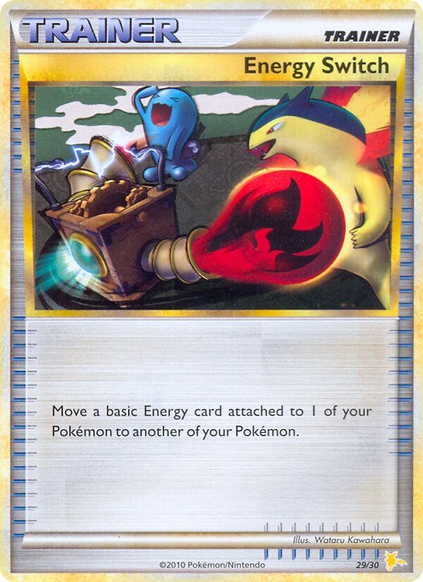 Energy Switch – HGSS Trainer Kit Raichu 29/30 Pokémon card