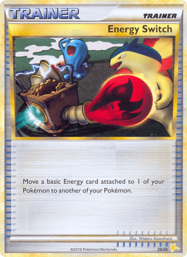 Energy Switch - HGSS Trainer Kit Raichu 29