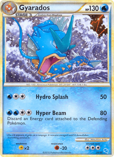 Gyarados - HGSS Trainer Kit Gyarados 20