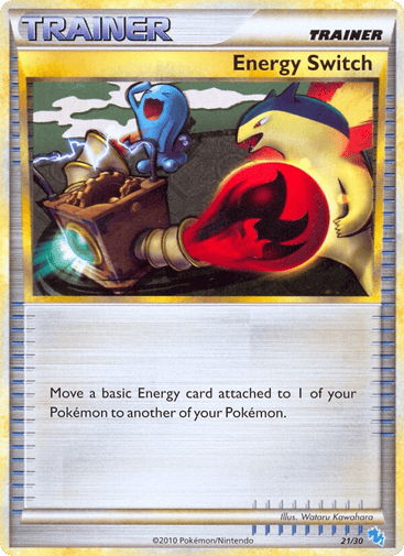 Energy Switch - HGSS Trainer Kit Gyarados 21