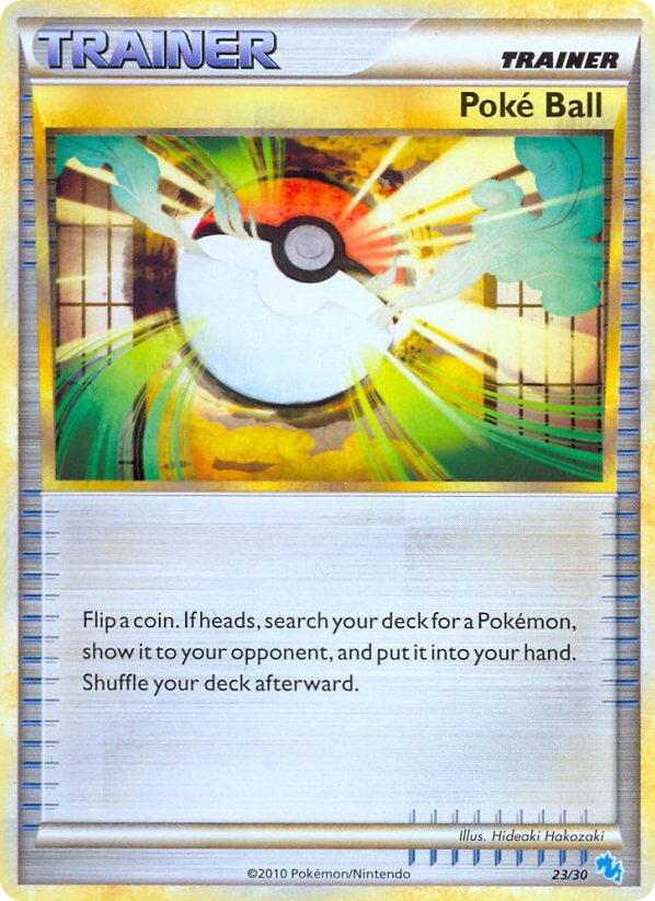 Poké Ball – HGSS Trainer Kit Gyarados 23/30 Pokémon card