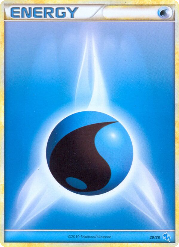 Water Energy – HGSS Trainer Kit Gyarados 29/30 Pokémon card