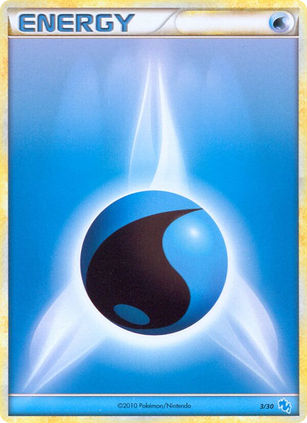 Water Energy – HGSS Trainer Kit Gyarados 3/30 Pokémon card