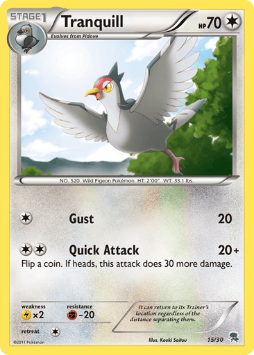 Tranquill - BW Trainer Kit Zoroark 15