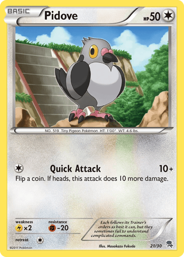 Pidove - BW Trainer Kit Zoroark 21