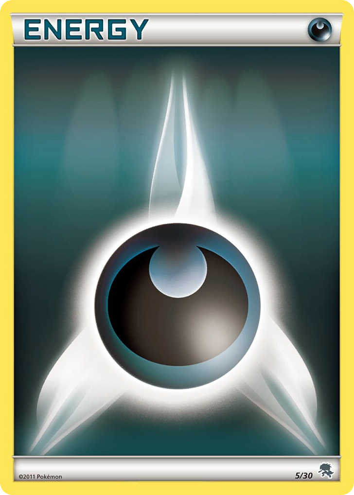 Darkness Energy – BW Trainer Kit Zoroark 5/30 Pokémon card