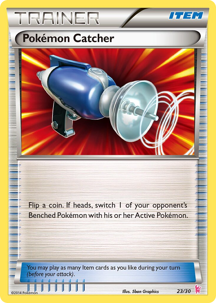 Pokémon Catcher – XY Trainer Kit Sylveon 23/30 Pokémon card
