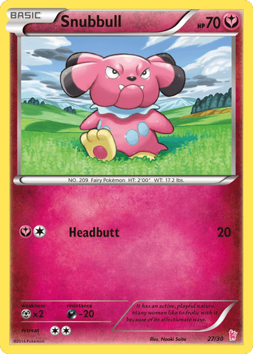 Snubbull - XY Trainer Kit Sylveon 27