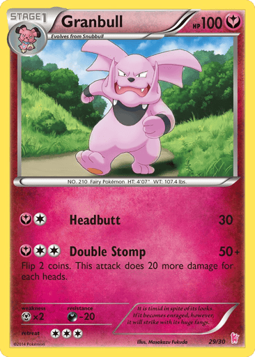 Granbull - XY Trainer Kit Sylveon 29