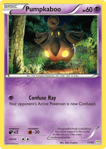 Pumpkaboo - XY Trainer Kit Noivern 11