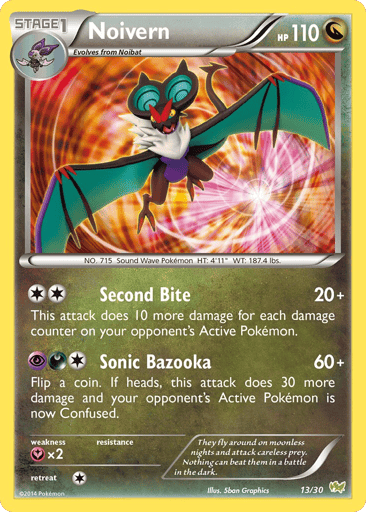 Noivern - XY Trainer Kit Noivern 13