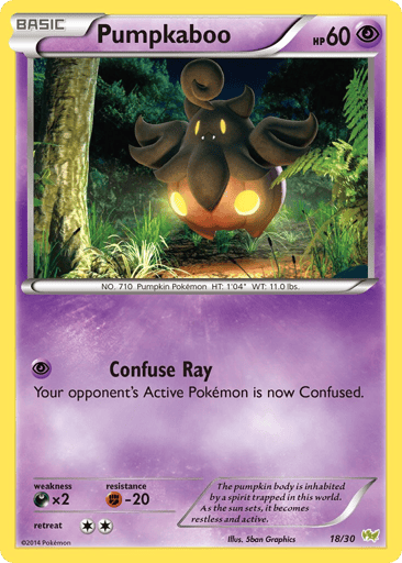 Pumpkaboo - XY Trainer Kit Noivern 18
