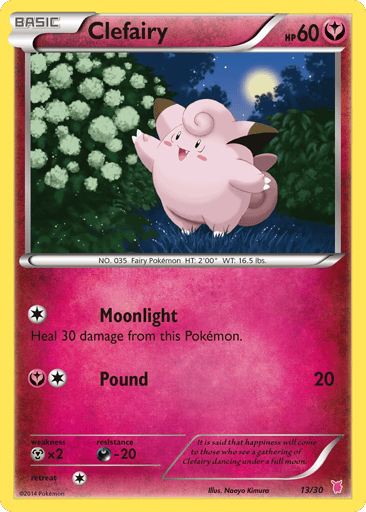 Clefairy - XY Trainer Kit Wigglytuff 13