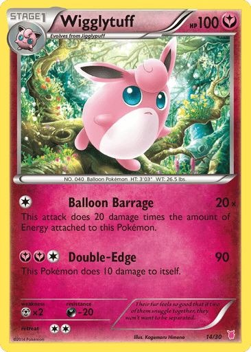 Wigglytuff - XY Trainer Kit Wigglytuff 14