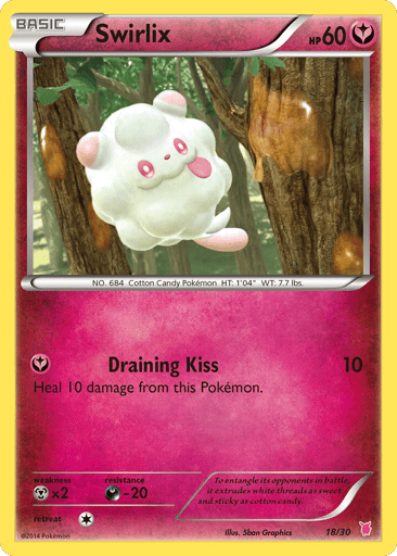Swirlix - XY Trainer Kit Wigglytuff 18