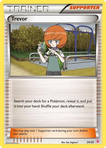 Trevor - XY Trainer Kit Wigglytuff 24