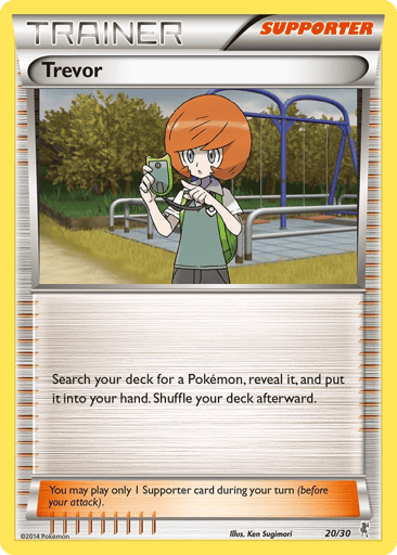 Trevor - XY Trainer Kit Bisharp 20