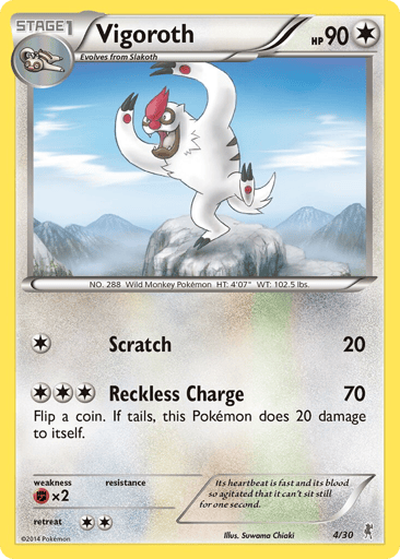 Vigoroth - XY Trainer Kit Bisharp 4