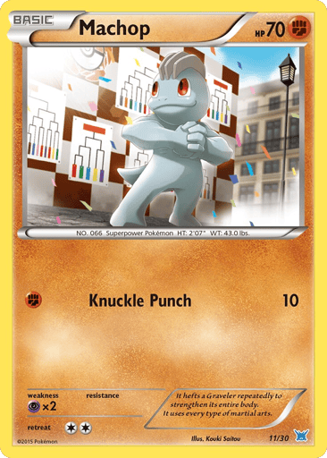 Machop - XY Trainer Kit Latios 11