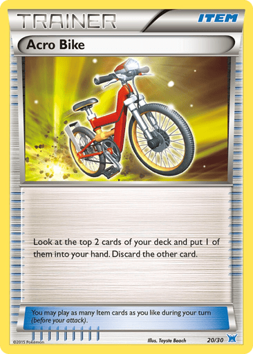 Acro Bike - XY Trainer Kit Latios 20