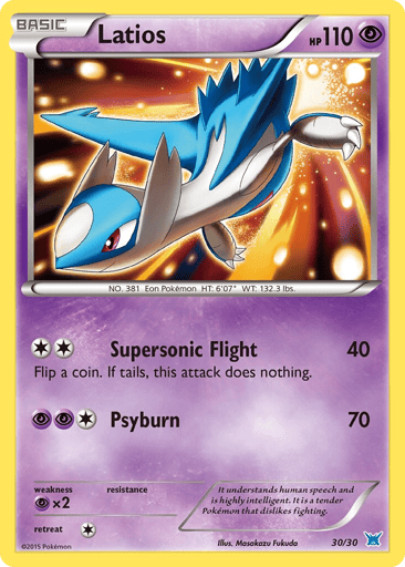 Latios - XY Trainer Kit Latios 30