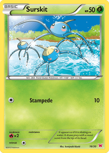 Surskit - XY Trainer Kit Latias 16
