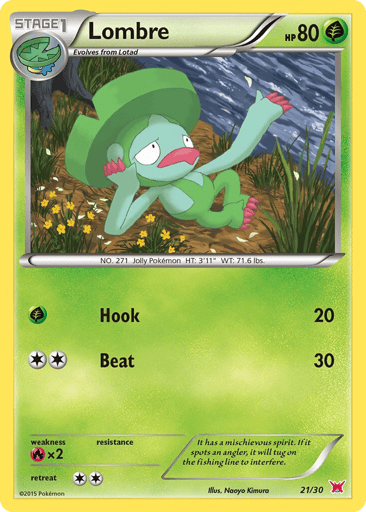 Lombre - XY Trainer Kit Latias 21